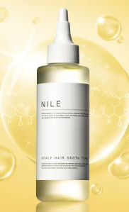 女性用育毛剤 NILE スカルプヘアトニックのボトル画像