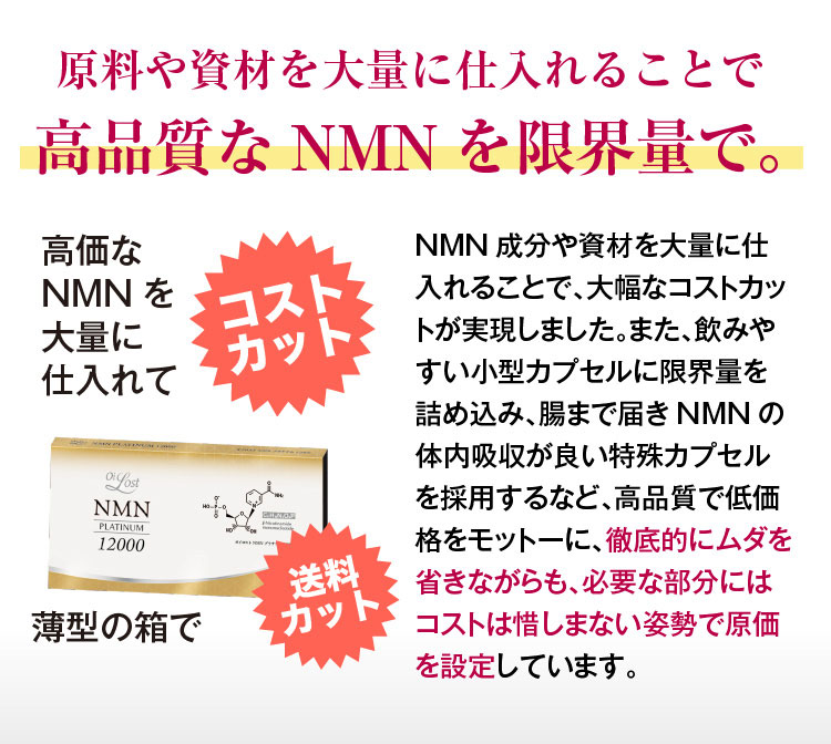 オイロストNMN12000プラチナム
